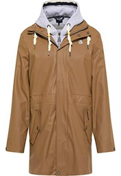 acalmar Chubasquero 3 en 1, marrón, L para Hombre