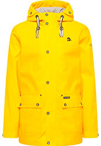 Schmuddelwedda Chubasquero, Sunyellow Light Grey Melange