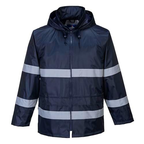 Portwest Chubasquero Iona Classic, Tamaño: XXL, Color: Marino, F440NARXXL