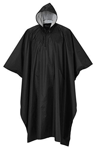 Pinewood Poncho - Chubasquero, Color Negro, Talla DE: Einheitsgröße
