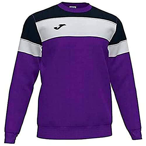 Joma Crew IV Sudaderas, Hombre, Morado, 3XS