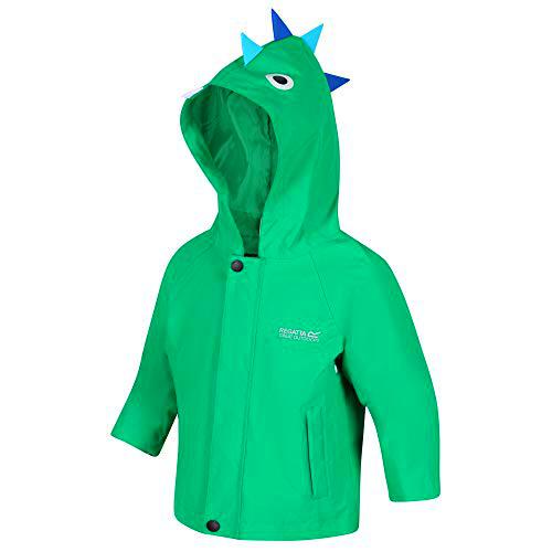 Chaqueta técnica Animal, impermeable, forrada, con capucha decorada