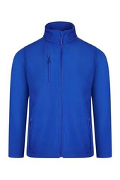 Mukua Cazadora Softshell Color Royal Blue Talla 3XL Soft Shell