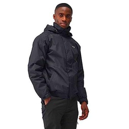 Regatta Mens Niviston Jacket Abrigo, Negro, M para Hombre