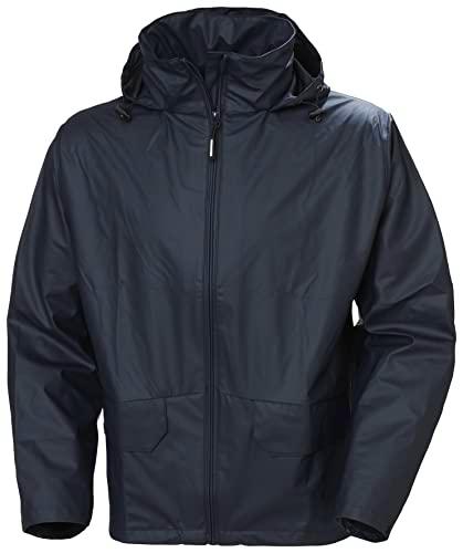 Helly-Hansen Voss Jacket Chubasquero, Marino, Small para Hombre