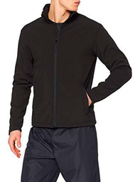 Regatta Reid Softshell, Chaqueta Hombre, Negro, M