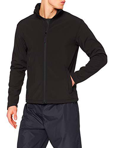 Regatta Reid Softshell, Chaqueta Hombre, Negro, M