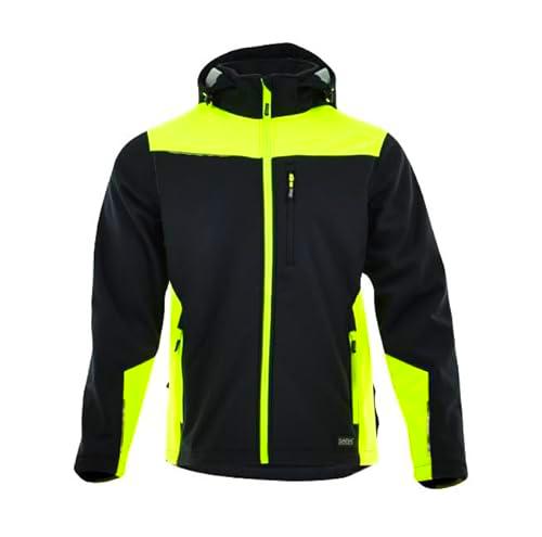 Chaqueta Softshell impermeable para hombre y mujer con capucha desmontable
