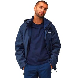 Regatta Mens Niviston Jacket Abrigo, Azul Marino, L para Hombre