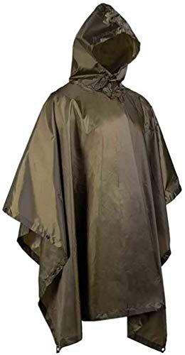 Mil-Tec Básico Poncho, Verde Oliva, Talla única Unisex Adulto