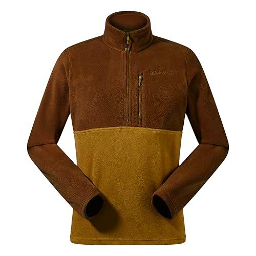 Berghaus Prism Polartec Chaqueta, Bark/Oak Moss, L Men's