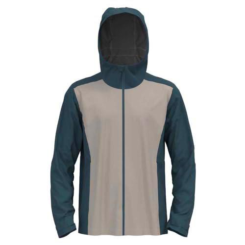 Odlo Aegis 2.5l Waterproof Chubasquero, Gris Oscuro-Plateado