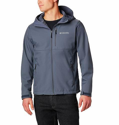 Columbia Ascender Hooded Softshell Jacket, Chaqueta De Softshell Cortavientos para Hombre
