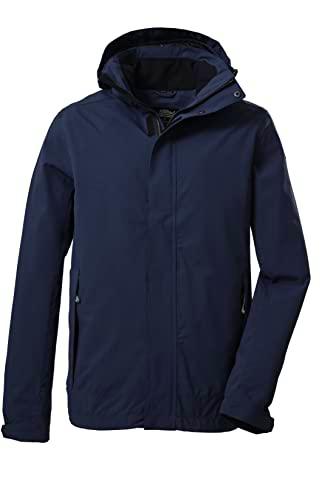 killtec Hombre Chaqueta funcional/chaqueta de exterior con capucha desmontable KOS 87 MN JCKT_XENIOS