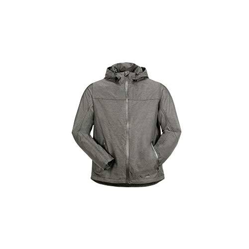 Planam Talla XS Unisex Outdoor Chubasquero Chaqueta Jet Gris Claro Modelo 1486