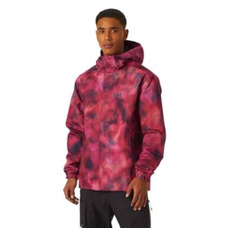 Helly Hansen Chaqueta Ervik Abrigo, 691 Oscuro Magenta YU Spray AOP