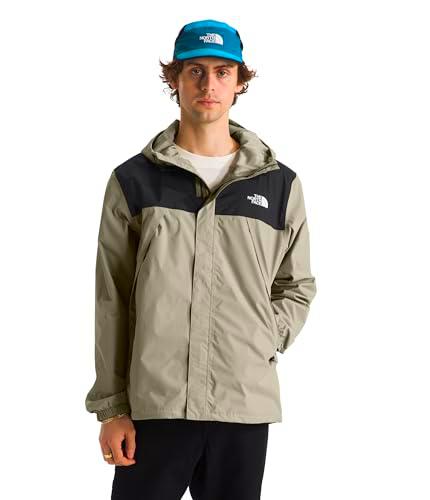 The North Face Antora Chubasquero para hombre Clay Grey/Tnf Black M