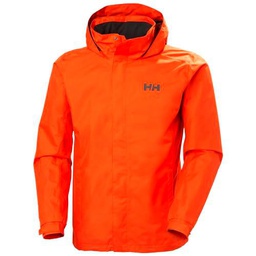Helly Hansen Chaqueta Impermeable Dubliner Abrigo, Patrulla Naranja
