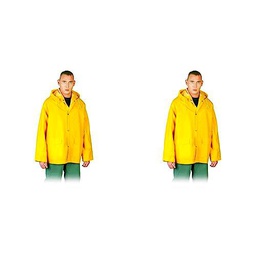 REIS Kpdyl - Chaqueta impermeable para mujer, color amarillo