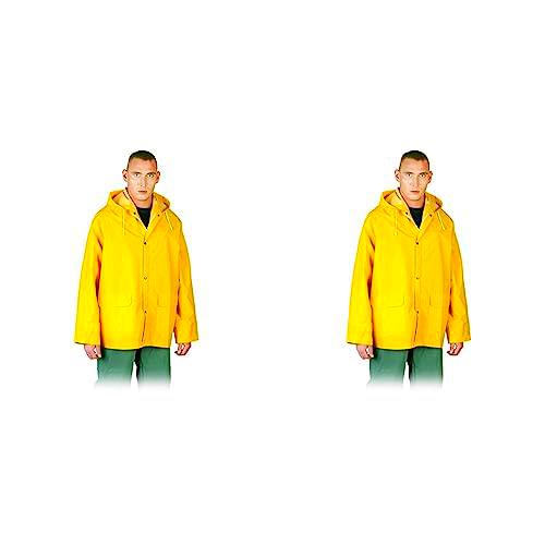 REIS Kpdyl - Chaqueta impermeable para mujer, color amarillo