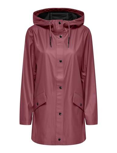 ONLY Onlelisa Raincoat Otw Noos Chubasquero, marrón, XL Mujeres