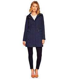 Cole Haan Chaqueta impermeable con capucha para mujer