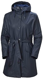 Helly Hansen Mujer Chubasquero Kirkwall II, M, Azul marino