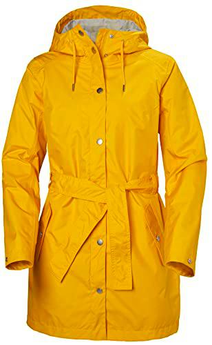 Helly Hansen Mujer Chubasquero Largo Lyness II, S, Amarillo Esencial