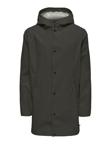ONLY &amp; SONS Onsluca Rain Coat Otw Abrigo para Lluvia