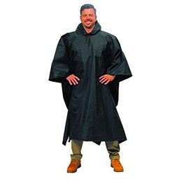 Galeton 12714-BK 12714 Repel Rainwear XL &amp; Alto .22 mm EVA Ligero Poncho, Negro