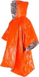 Cao Poncho de Supervivencia Reutilizable, Naranja o Caqui