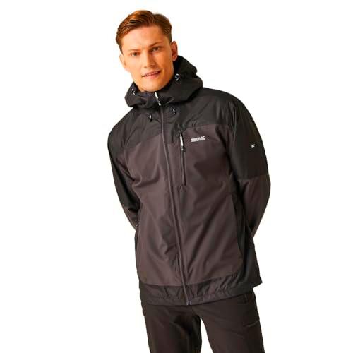 Regatta Men's Waterproof Jacket Highton Stretch III-Chaqueta Impermeable con Cremallera Completa para Hombre