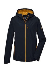 killtec Hombre Chaqueta funcional/chubasquero ligero con capucha