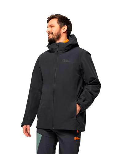 Jack Wolfskin Fernblick 2L Jkt M Chaqueta, Negro, XXL para Hombre