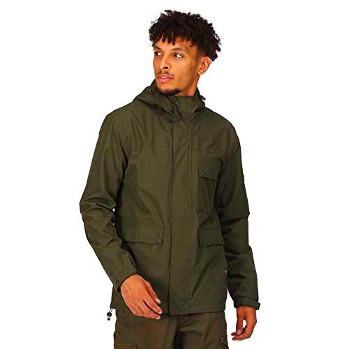 Regatta Chaqueta Baymoor, Verde Oscuro, L para Hombre