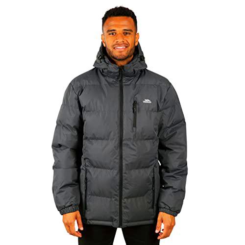 Trespass Clip Chaqueta, Hombre, Gris, 2X-Small