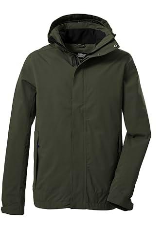 killtec KOS 42268-000 - Chaqueta funcional para hombre con capucha desmontable
