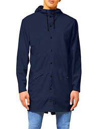 Rains Jacket, Impermeable para Hombre,, color azul