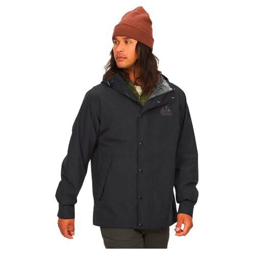 Marmot 78 All Weather Parka Waterproof rain jacket Hombre, Black, M