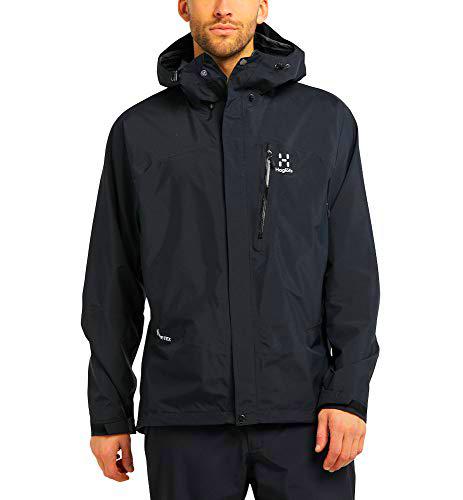 Haglöfs Astral GTX Chaquetas, Hombre, True Black, L