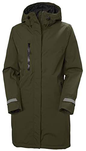 Helly Hansen Womens W Adore Ins Rain Coat, Verde, XL