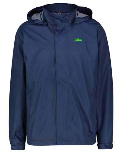 CMP Chaqueta Hombre Broches Capucha, Azul negro, 52
