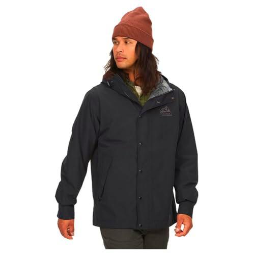 Marmot 78 All Weather Parka Waterproof rain jacket Hombre, Black, S