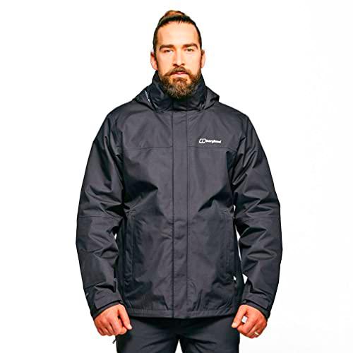 Berghaus Rg Alpha - Chaqueta impermeable 3 en 1 para hombre con forro polar extraíble