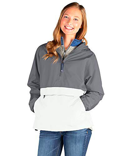 Charles River Apparel Pack-N-Go Wind &amp; Water-Resistant Pullover (Reg/Ext Sizes)