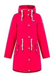Schmuddelwedda Parka de Lluvia, Frutas del Bosque, XL para Mujer