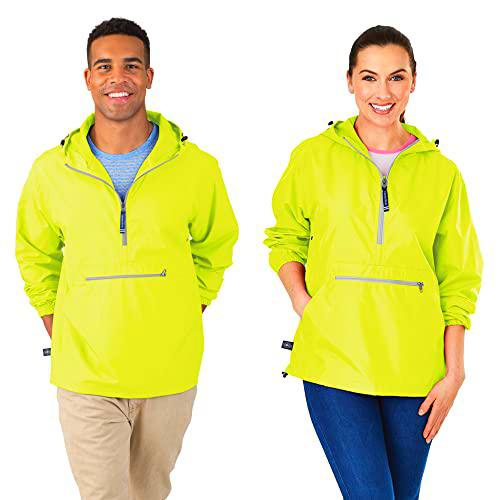 Charles River Apparel Pack-N-Go Jersey resistente al viento y al agua (tallas reg/Ext)