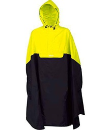PRO-X elements Trento - Poncho, Unisex Adulto, Color Neongelb/Charcoal