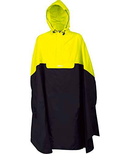 PRO-X elements Trento - Poncho, Unisex Adulto, Color Neongelb/Charcoal
