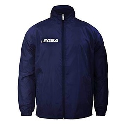 Legea - Chaqueta impermeable para hombre, color Azul Marino
